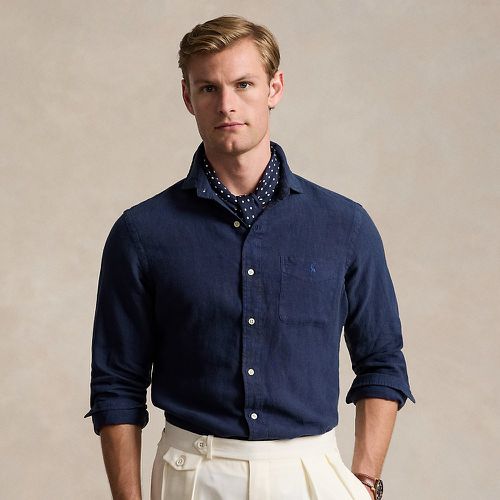 Classic Fit Linen Shirt - Polo Ralph Lauren - Modalova