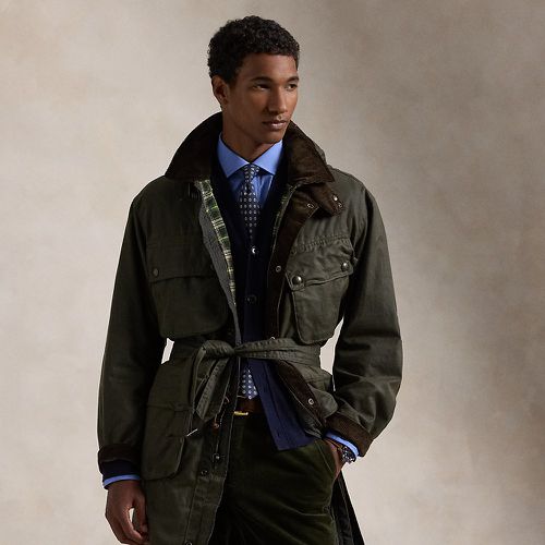 Oilcloth Bike Coat - Polo Ralph Lauren - Modalova