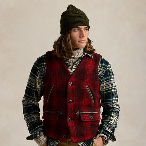 Plaid Wool Waistcoat - Polo Ralph Lauren - Modalova