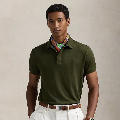 Custom Slim Fit Soft Cotton Polo Shirt - Polo Ralph Lauren - Modalova