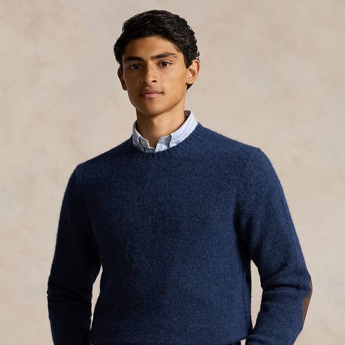 Suede-Patch Jumper - Polo Ralph Lauren - Modalova