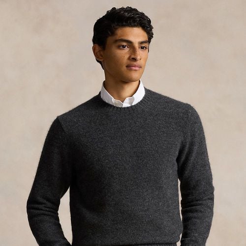 Suede-Patch Jumper - Polo Ralph Lauren - Modalova