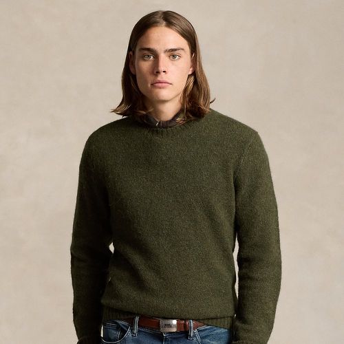 Suede-Patch Jumper - Polo Ralph Lauren - Modalova