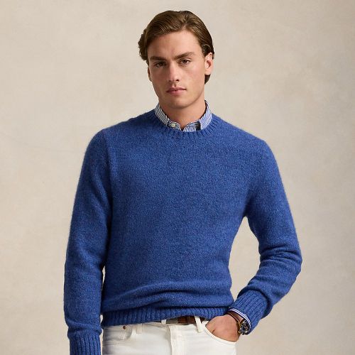 Suede-Patch Jumper - Polo Ralph Lauren - Modalova