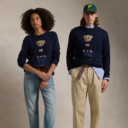 Polo Bear Cotton-Linen Jumper - Polo Ralph Lauren - Modalova