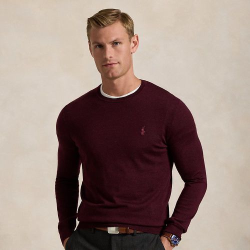 Slim Fit Washable Wool Crewneck Jumper - Polo Ralph Lauren - Modalova