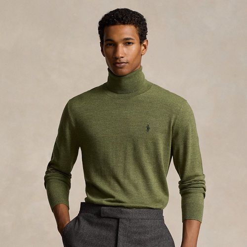 Washable Wool Roll Neck Jumper - Polo Ralph Lauren - Modalova