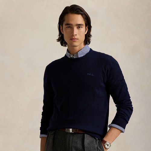 Logo Wool Crewneck Jumper - Polo Ralph Lauren - Modalova