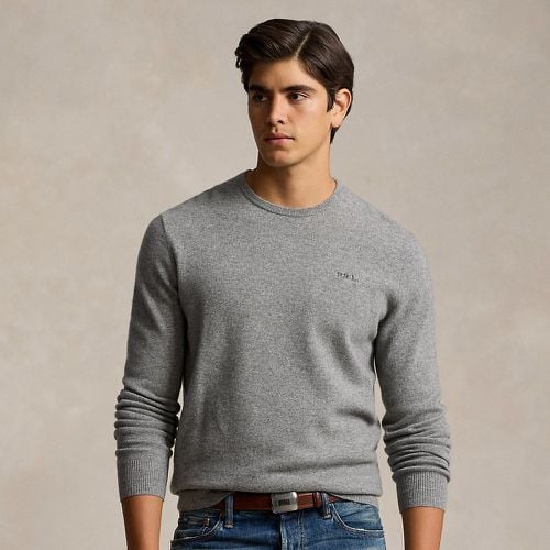 Logo Wool Crewneck Jumper - Polo Ralph Lauren - Modalova