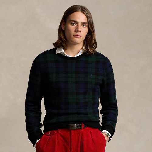 Plaid Washable Wool Jumper - Polo Ralph Lauren - Modalova