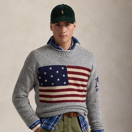 Flag Wool Rollneck Jumper - Polo Ralph Lauren - Modalova