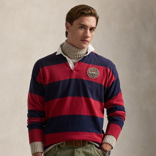 Vintage Fit Striped Jersey Rugby Shirt - Polo Ralph Lauren - Modalova