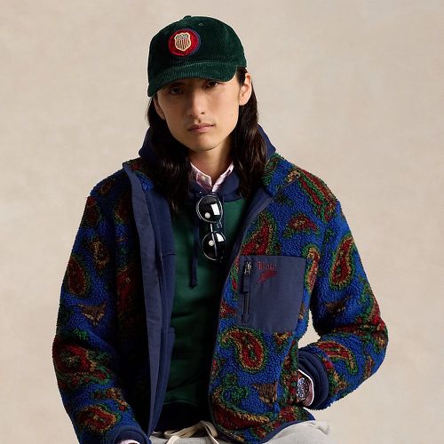 Paisley Pile Fleece Jacket - Polo Ralph Lauren - Modalova