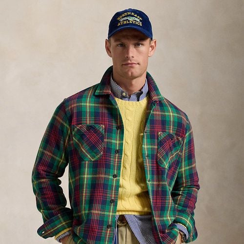 Classic Fit Plaid Flannel Camp Workshirt - Polo Ralph Lauren - Modalova