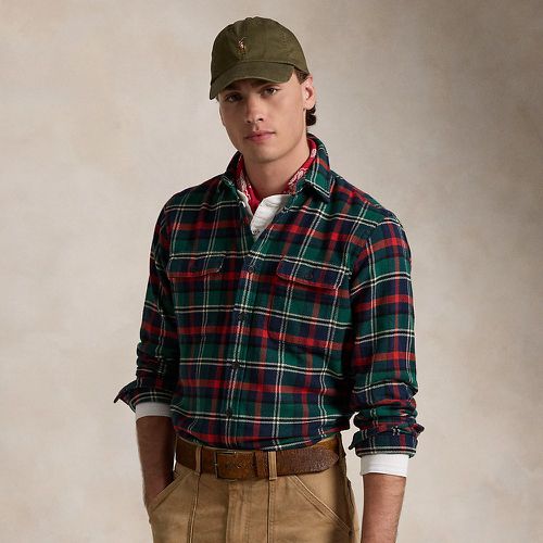 Classic Fit Plaid Flannel Workshirt - Polo Ralph Lauren - Modalova