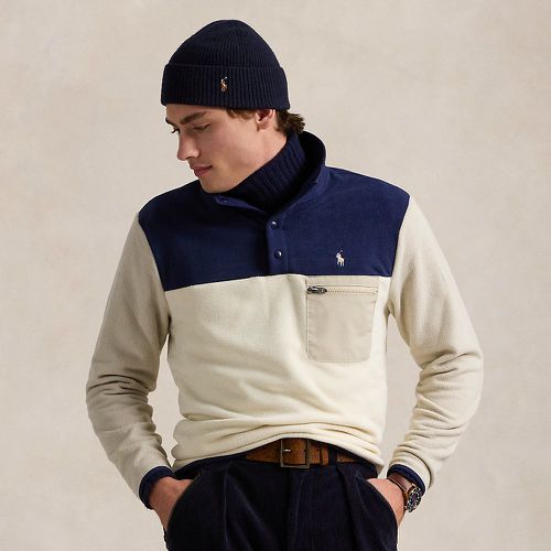 Colour-Blocked Brushed Fleece Pullover - Polo Ralph Lauren - Modalova