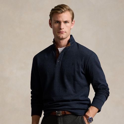 Herringbone-Print Luxury Jersey Pullover - Polo Ralph Lauren - Modalova