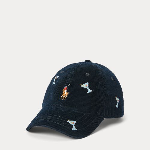 Embroidered Corduroy Ball Cap - Polo Ralph Lauren - Modalova