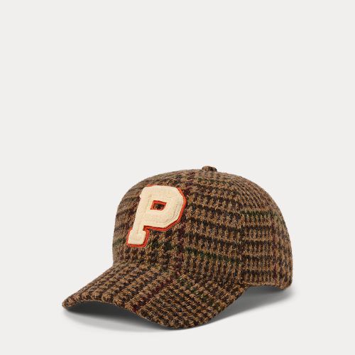 Glen Plaid Tweed Ball Cap - Polo Ralph Lauren - Modalova