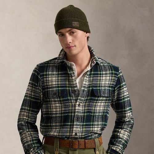 Classic Fit Plaid Flannel Workshirt - Polo Ralph Lauren - Modalova