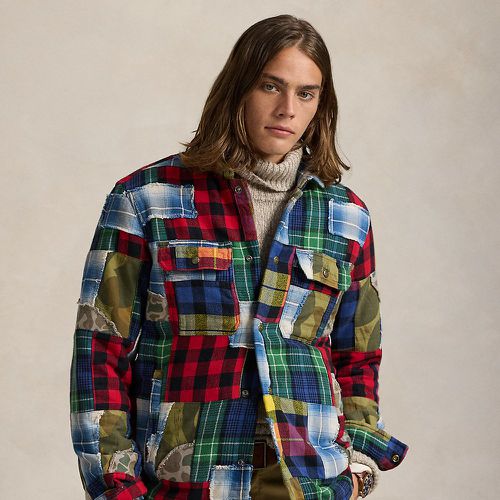 Patchwork-Design Flannel Overshirt - Polo Ralph Lauren - Modalova