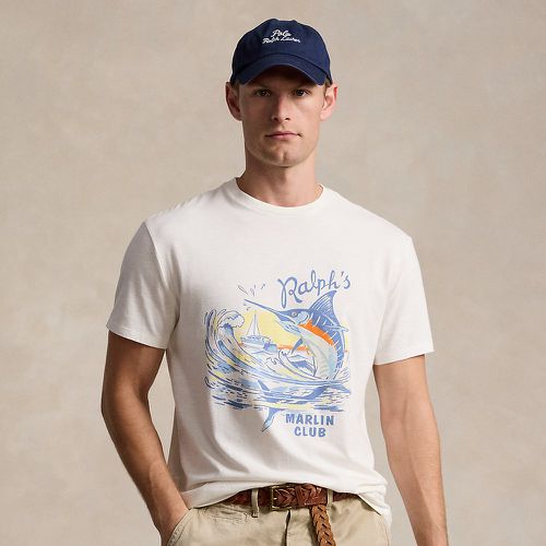Classic Fit Slub Jersey Graphic T-Shirt - Polo Ralph Lauren - Modalova