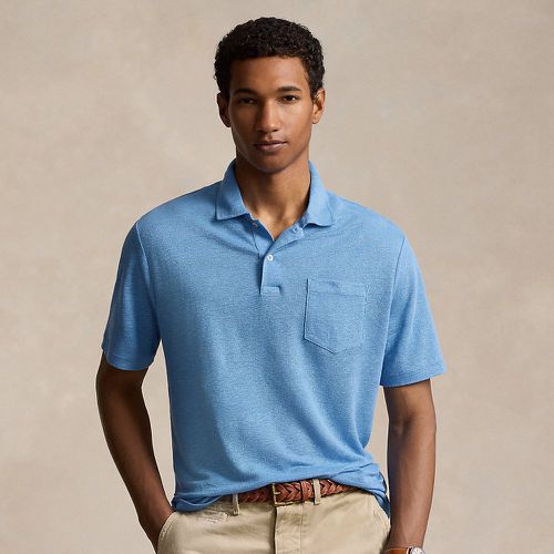 Classic Fit Linen Piqué Polo Shirt - Polo Ralph Lauren - Modalova