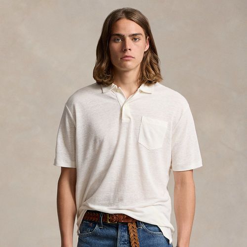 Classic Fit Linen Piqué Polo Shirt - Polo Ralph Lauren - Modalova