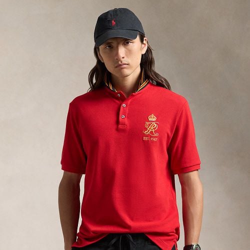 Classic Fit Crest Mesh Polo Shirt - Polo Ralph Lauren - Modalova