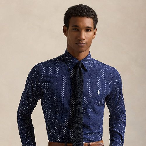 Custom Fit Dot Stretch Poplin Shirt - Polo Ralph Lauren - Modalova