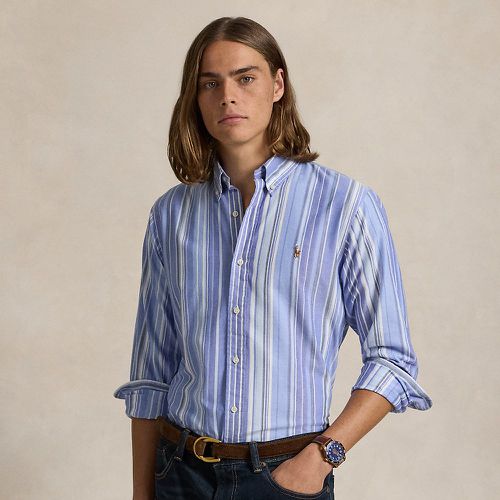 Custom Fit Striped Oxford Shirt - Polo Ralph Lauren - Modalova