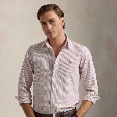 Slim Fit Striped Oxford Shirt - Polo Ralph Lauren - Modalova