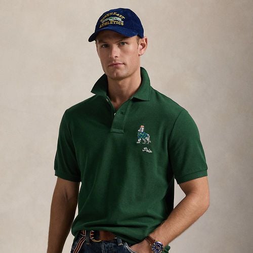 Classic Fit Dog-Embroidered Polo Shirt - Polo Ralph Lauren - Modalova