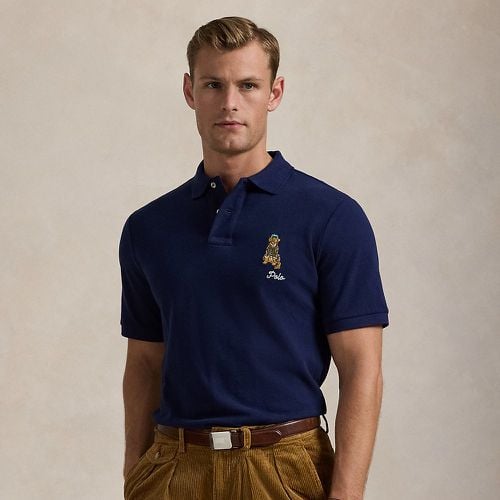 Classic Fit Dog-Embroidered Polo Shirt - Polo Ralph Lauren - Modalova