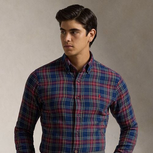 Custom Fit Plaid Double-Faced Shirt - Polo Ralph Lauren - Modalova