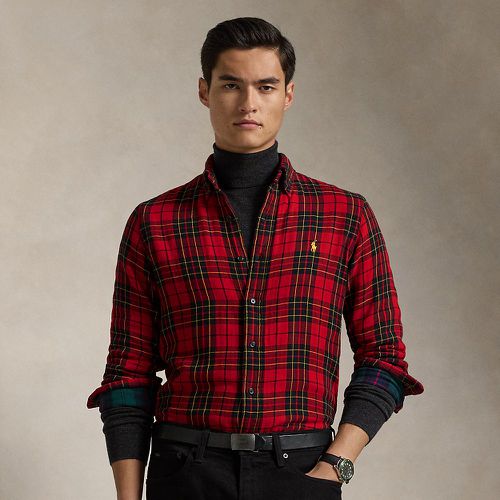 Custom Fit Plaid Double-Faced Shirt - Polo Ralph Lauren - Modalova