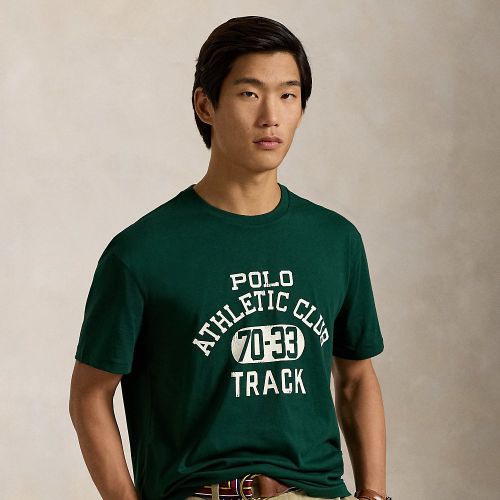 Classic Fit Jersey Graphic T-Shirt - Polo Ralph Lauren - Modalova