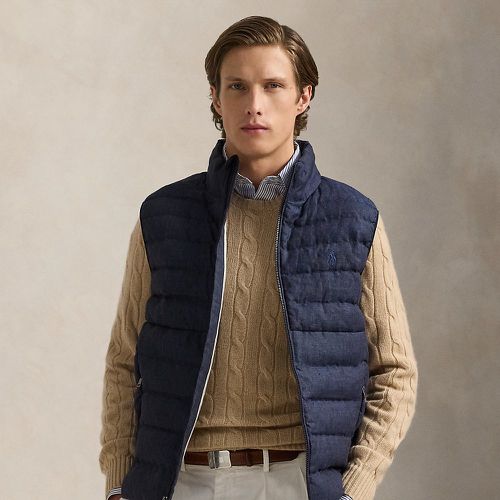 The Colden Linen Gilet - Polo Ralph Lauren - Modalova