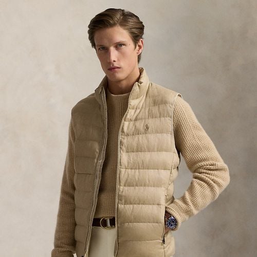 The Colden Linen Gilet - Polo Ralph Lauren - Modalova