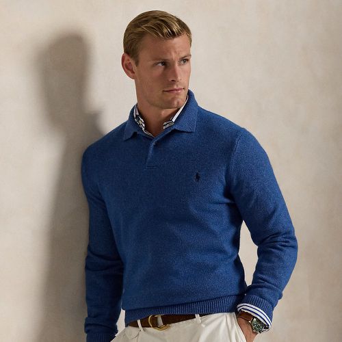 Wool-Cotton Polo Collar Jumper - Polo Ralph Lauren - Modalova