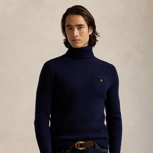 Wool-Cashmere Pocket Rollneck Sweater - Polo Ralph Lauren - Modalova