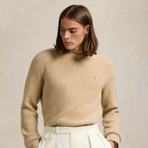 Waffle-Knit Wool-Alpaca Jumper - Polo Ralph Lauren - Modalova