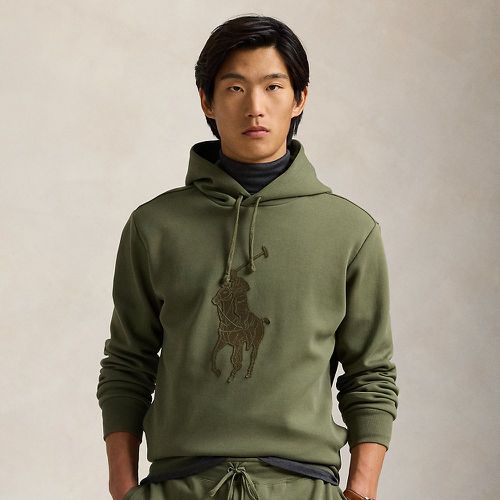 Leather-Pony Double-Knit Hoodie - Polo Ralph Lauren - Modalova