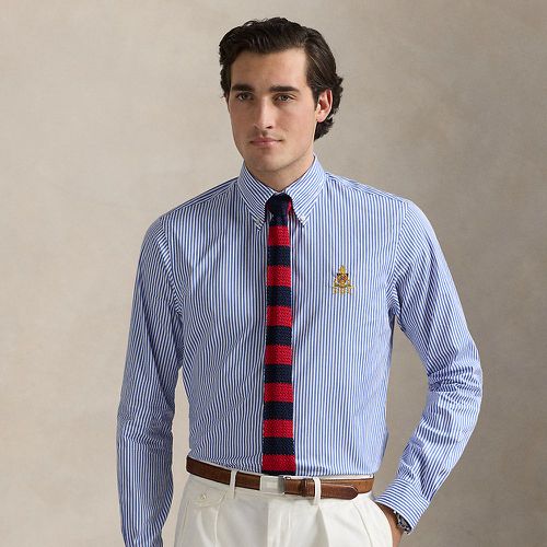 Custom Fit Crest Striped Poplin Shirt - Polo Ralph Lauren - Modalova