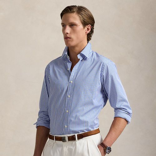 Custom Fit Crest Striped Poplin Shirt - Polo Ralph Lauren - Modalova