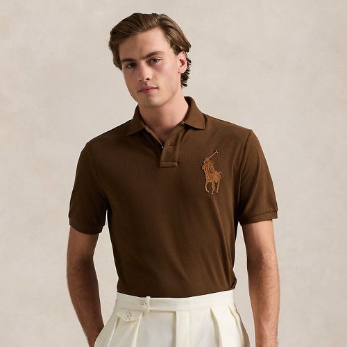 Classic Fit Leather-Pony Mesh Polo Shirt - Polo Ralph Lauren - Modalova