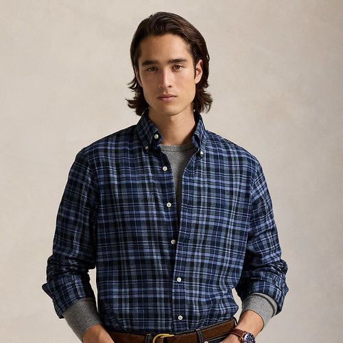 Custom Fit Plaid Performance Twill Shirt - Polo Ralph Lauren - Modalova