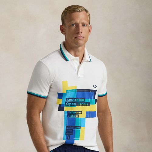 Australian Open Mesh Polo Shirt - Polo Ralph Lauren - Modalova