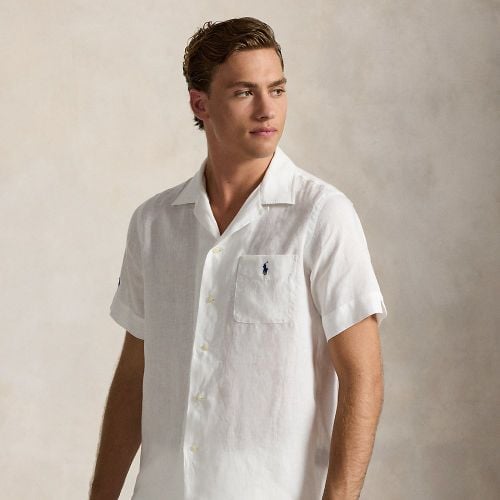 Australian Open Linen-Blend Camp Shirt - Polo Ralph Lauren - Modalova