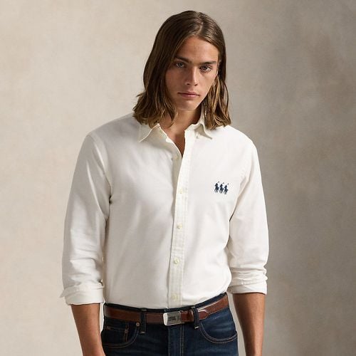 Classic Fit Organic Cotton Oxford Shirt - Polo Ralph Lauren - Modalova